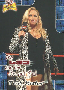 WWF Fleer Ultimate Diva Trading Cards 2001 Trish Stratus BB 15 of 15