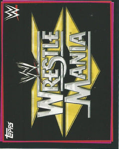 WWE Topps Road to Wrestlemania Stickers 2021 Logo No.115