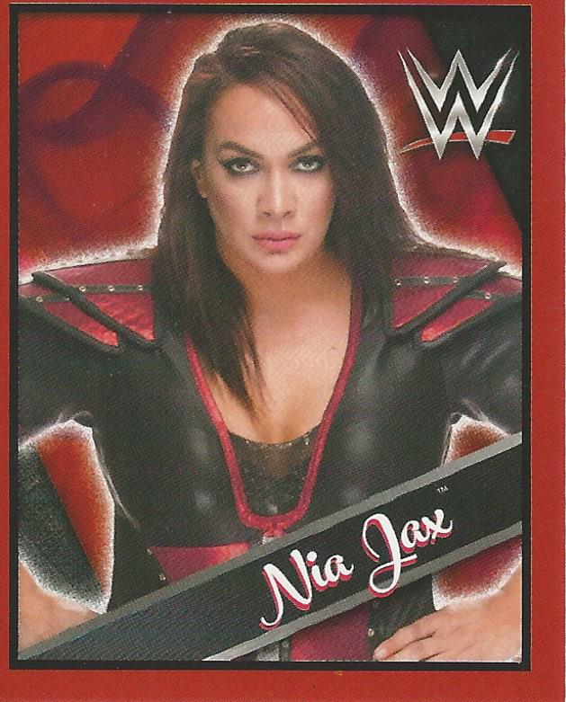 WWE Topps Then Now Forever 2016 Stickers Nia Jax No.115