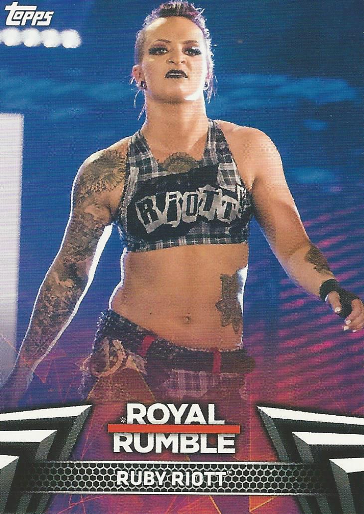 WWE Topps Women Division 2019 Trading Card Ruby Riott RR16