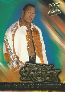WWF Fleer Wrestlemania 2001 Trading Cards The Rock 12 of 15 PC