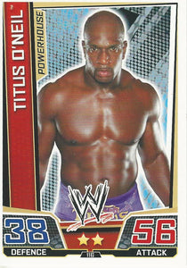 WWE Slam Attax Superstars 2013 Trading Card Titus O'Neil No.116