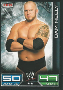 WWE Topps Slam Attax 2008 Trading Cards Bam Neely No.116