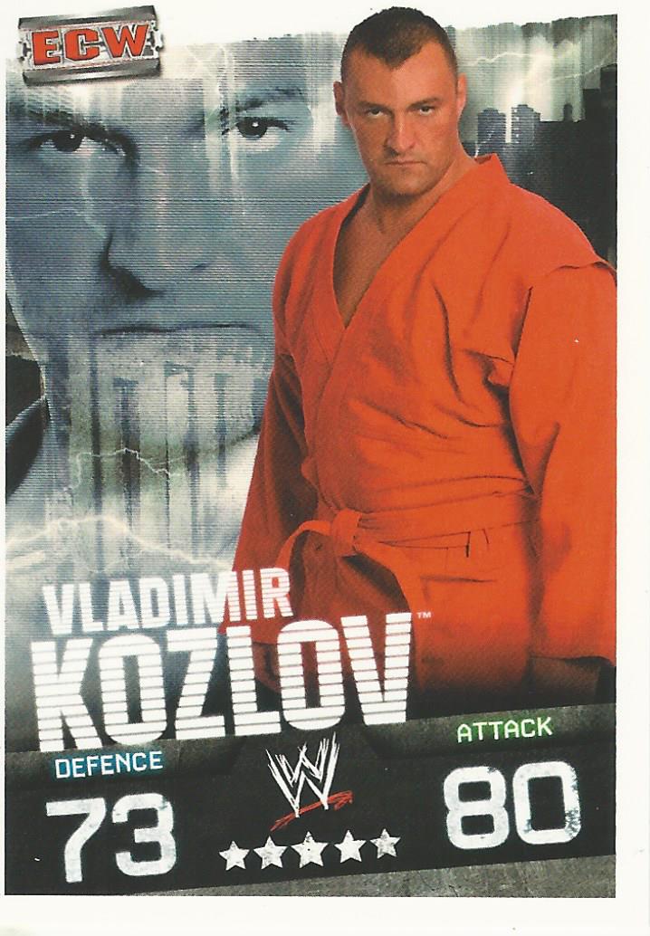 WWE Topps Slam Attax Evolution 2010 Trading Cards Vladimir Kozlov No.116