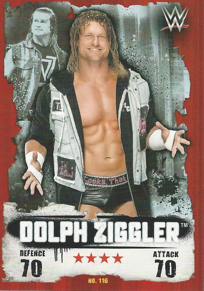 WWE Topps Slam Attax Takeover 2016 Trading Card Dolph Ziggler No.116