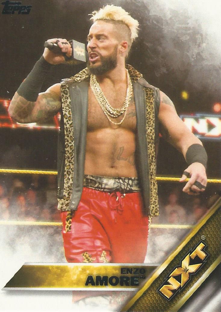 WWE Topps 2016 Trading Cards Enzo Amore No.16