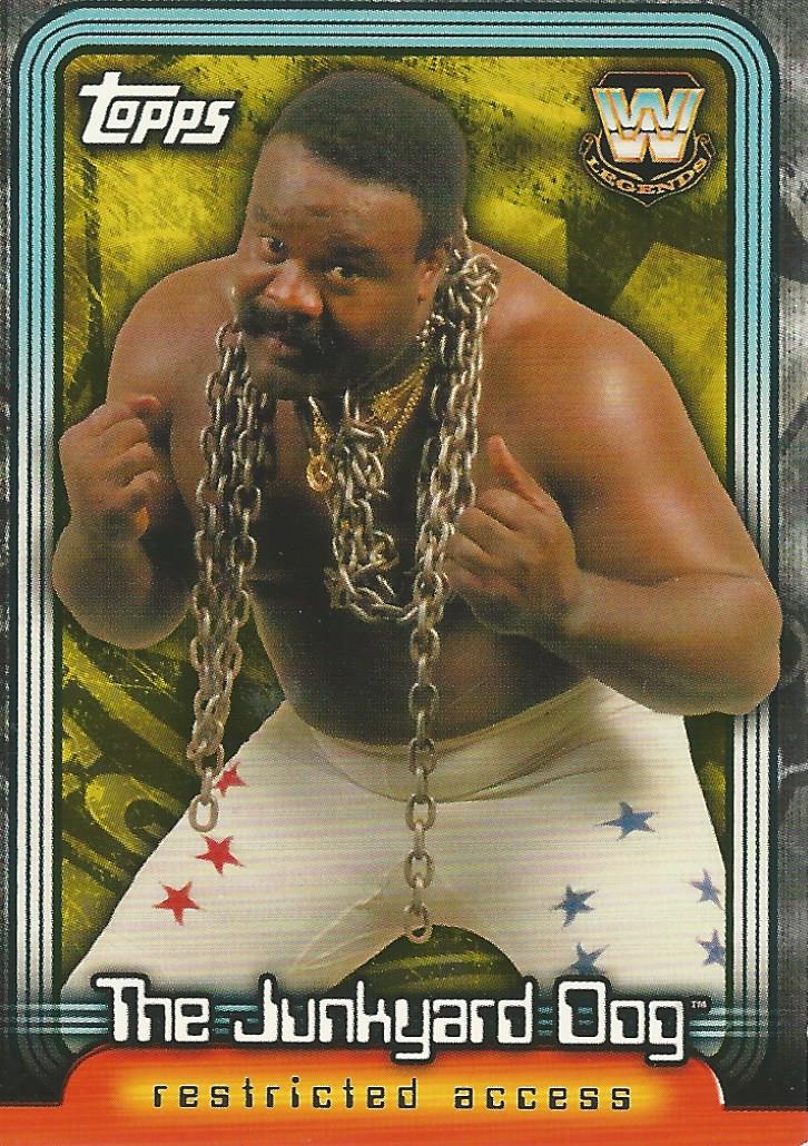 WWE Topps Insider 2006 Trading Card Junkyard Dog L10