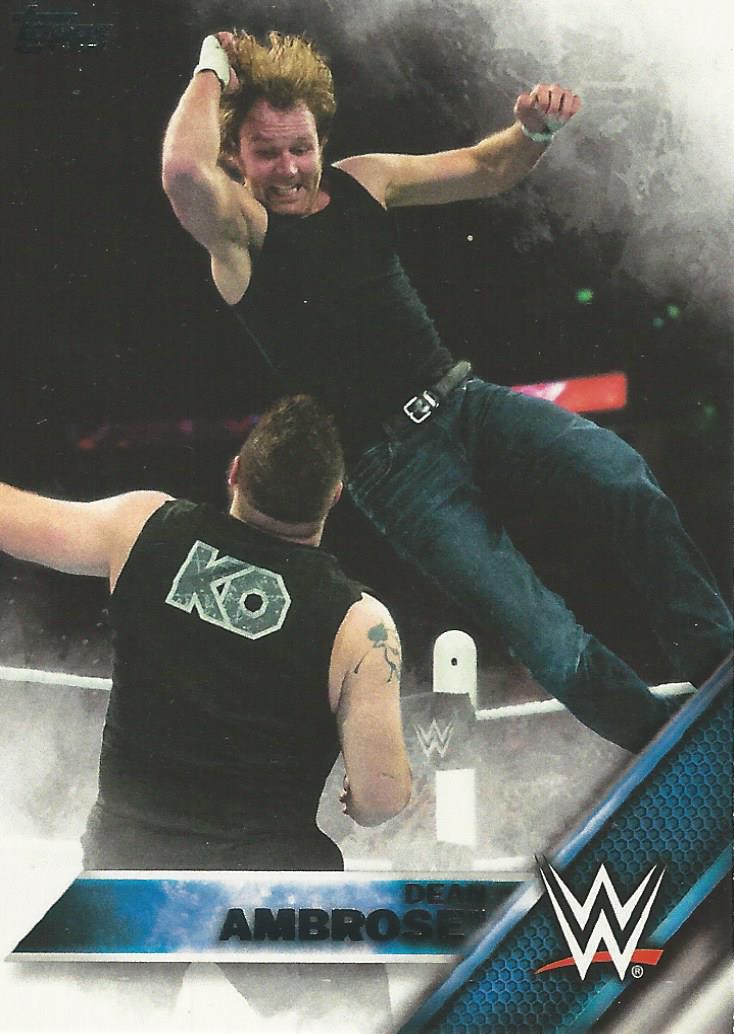 WWE Topps Then Now Forever 2016 Trading Cards Dean Ambrose No.116