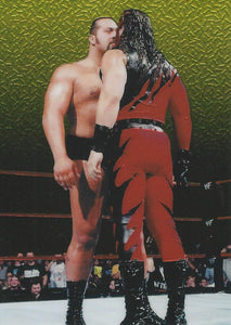 WWF Smackdown Chrome 1999 Trading Cards Big Show vs Kane No.82