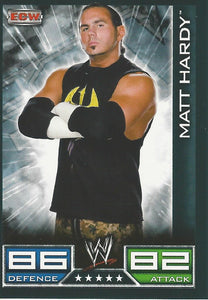 WWE Topps Slam Attax 2008 Trading Cards Matt Hardy No.117