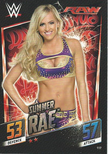 WWE Topps Slam Attax 2015 Then Now Forever Trading Card Summer Rae No.117