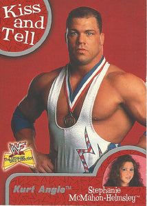 WWF Fleer Ultimate Diva Trading Cards 2001 Kurt Angle KT 2 of 12