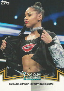 WWE Topps Women Division 2018 Trading Cards Bianca Belair NXT-17