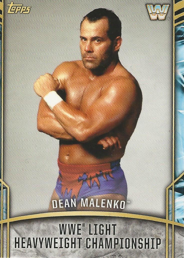 WWE Topps Legends 2017 Trading Card Dean Malenko RC-17