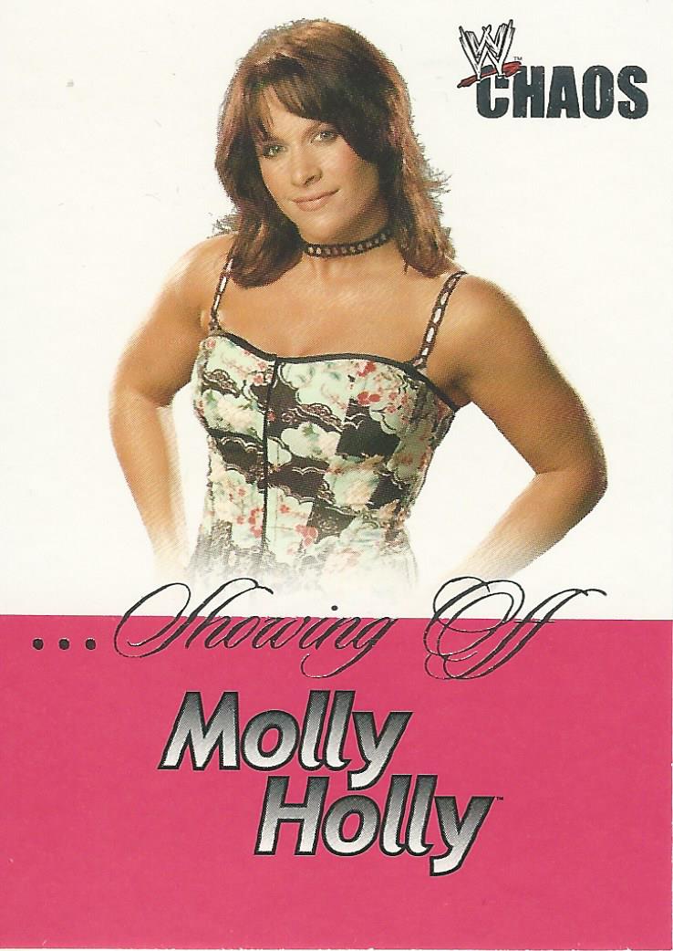 WWE Fleer Chaos Trading Card 2004 Molly Holly SO 7 of 16