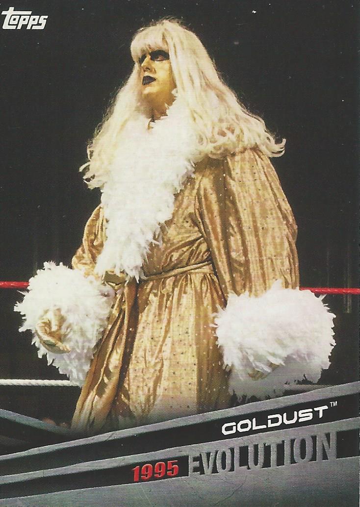 WWE Topps 2018 Trading Cards Goldust E17