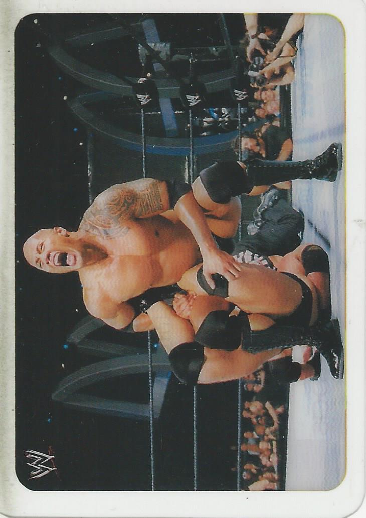 WWE Edibas Lamincards 2005 The Rock No.117