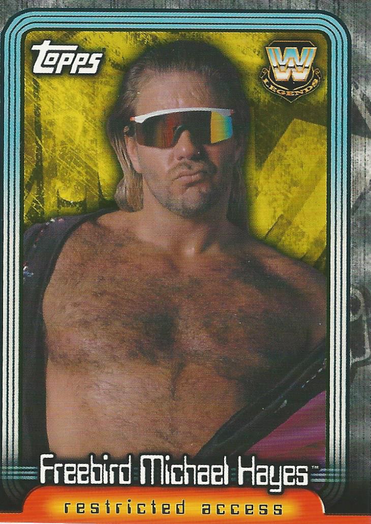 WWE Topps Insider 2006 Trading Card Freebird Michael Hayes L11