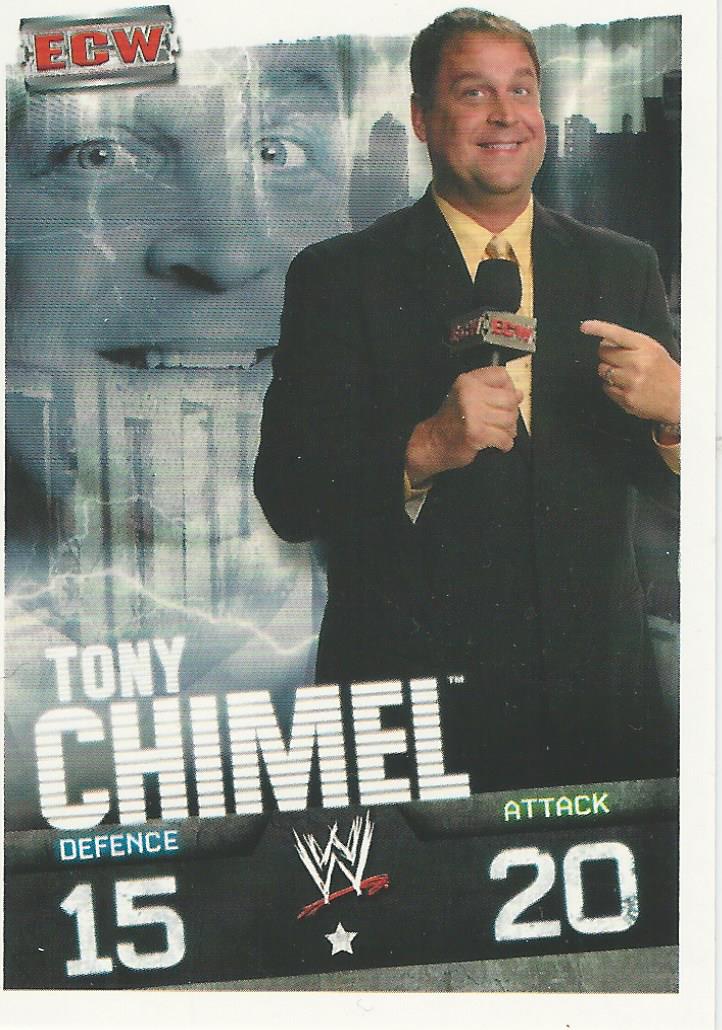 WWE Topps Slam Attax Evolution 2010 Trading Cards Tony Chimel No.117