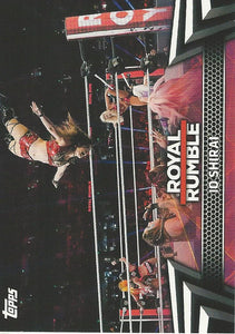 WWE Topps Women Division 2019 Trading Card Io Shirai RR17