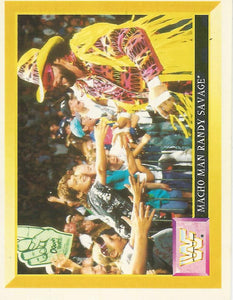 WWF Merlin Sticker Collection 1994 Macho Man Randy Savage No.117