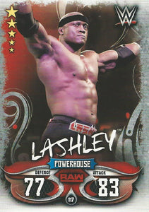 WWE Topps Slam Attax Live 2018 Trading Card Bobby Lashley No.117