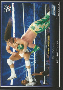 WWE Topps Road to Wrestlemania 2015 Trading Cards Bo Dallas No.18