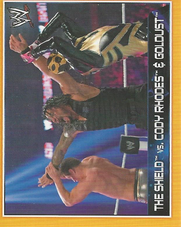 WWE Topps A-Z Sticker Collection 2014 Roman Reigns Goldust Cody Rhodes No.118