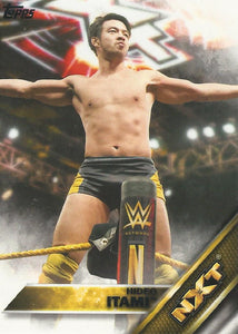 WWE Topps 2016 Trading Cards Hideo Itami No.18