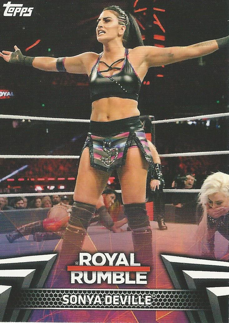 WWE Topps Women Division 2019 Trading Card Sonya Deville RR18