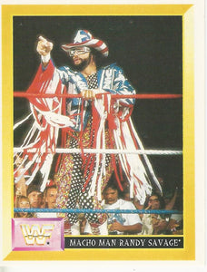 WWF Merlin Sticker Collection 1994 Macho Man Randy Savage No.118