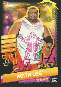 WWE Topps Slam Attax Reloaded 2020 Trading Card Keith Lee No.118 NXT