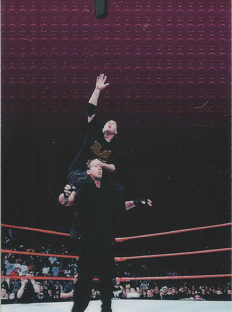 WWF Smackdown Chrome 1999 Trading Cards Shane and Vince McMahon No.81