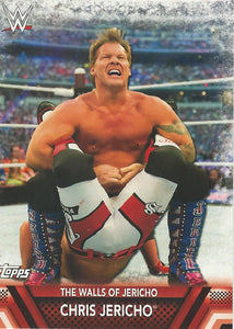 WWE Topps Then Now Forever 2017 Trading Card Chris Jericho No.F18