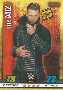 WWE Topps Slam Attax 10th Edition Trading Card 2017 The Miz No.119