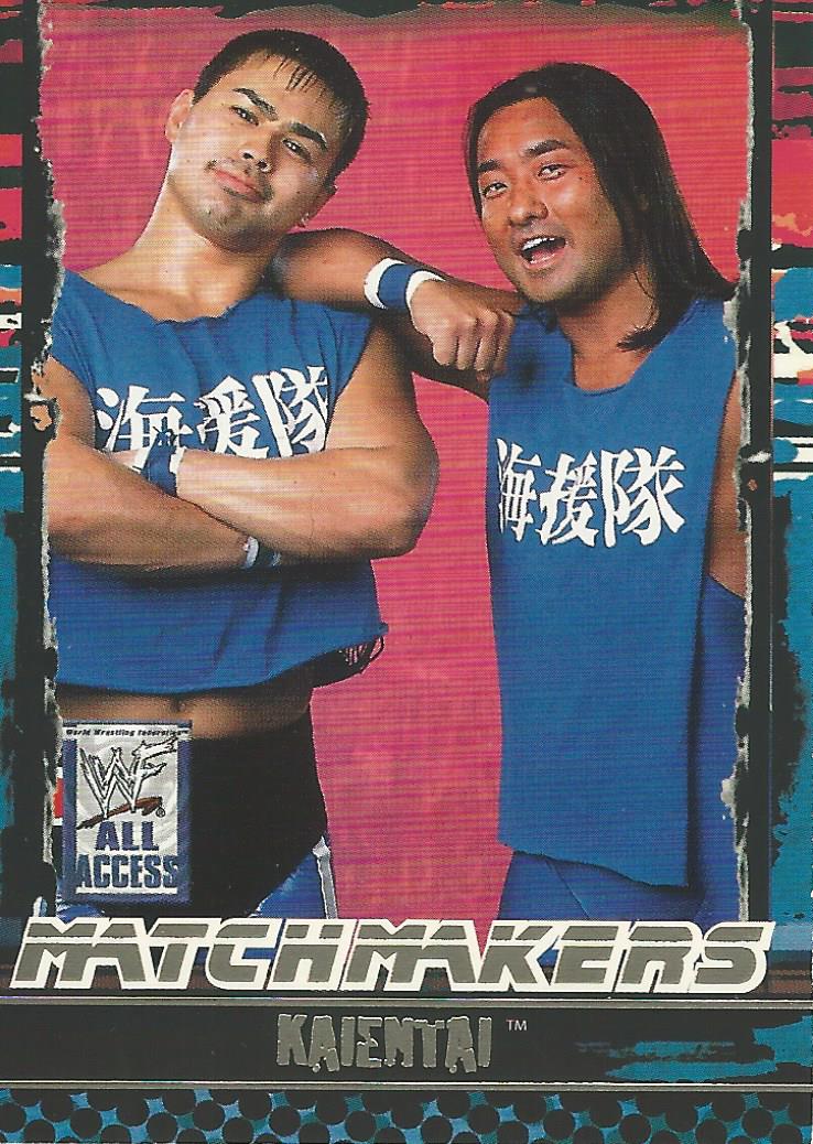 WWF Fleer All Access Trading Cards 2002 Kaientai MM 10 of 15