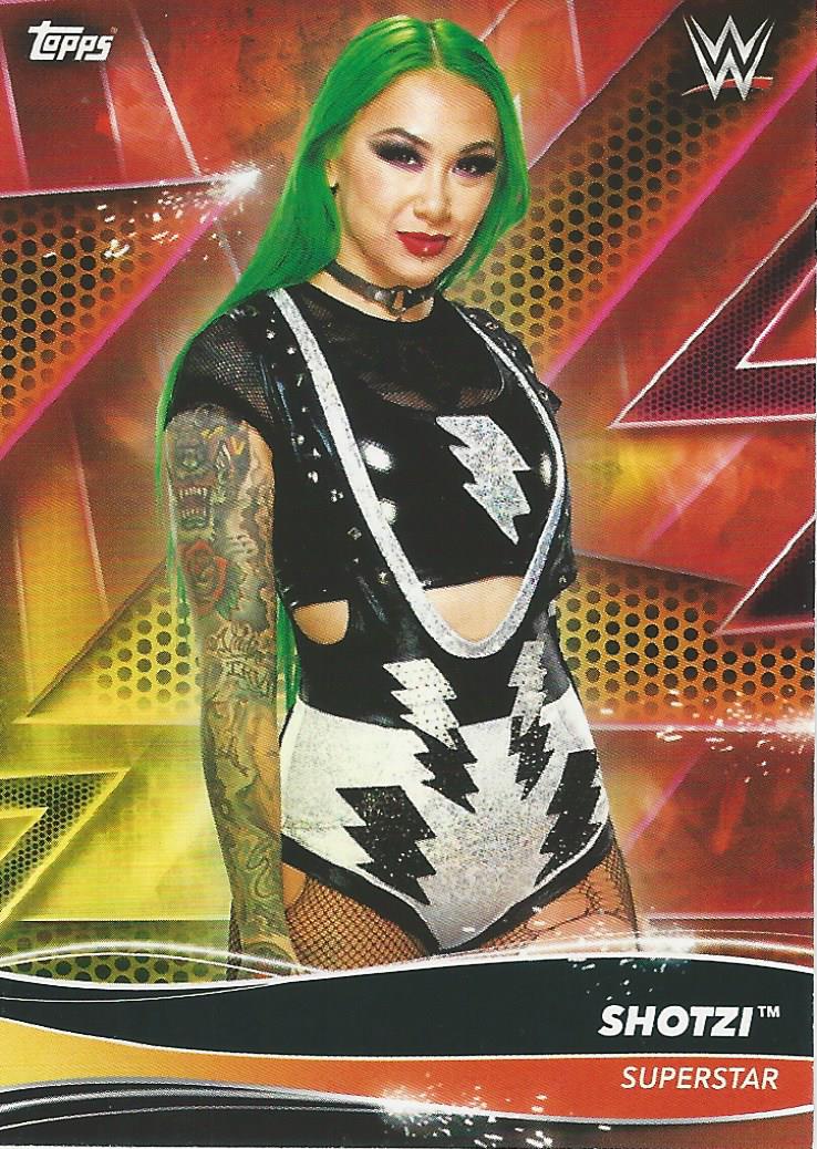 Topps WWE Superstars 2021 Trading Cards Shotzi No.119