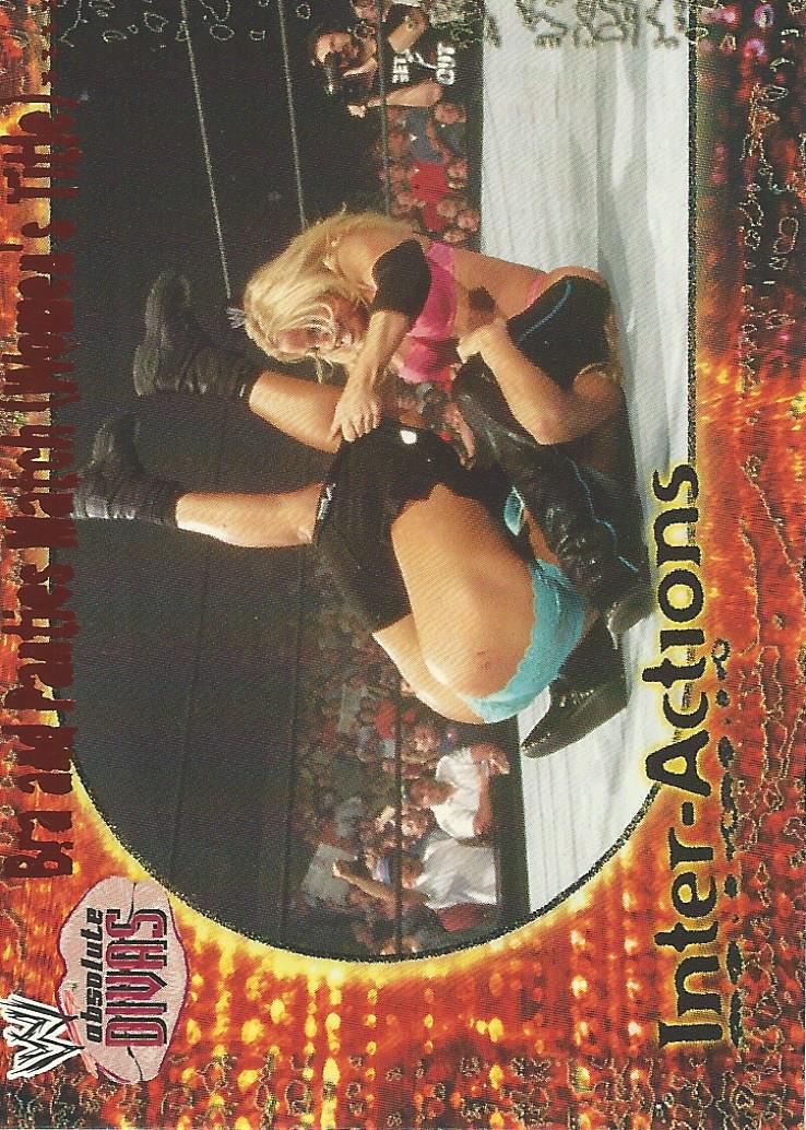 WWE Fleer Absolute Divas Trading Card 2002 IA 19 of 20 Trish Stratus