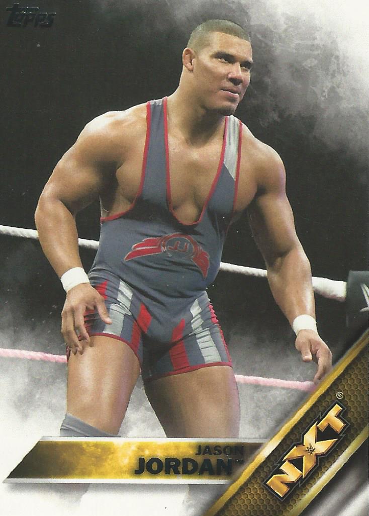 WWE Topps 2016 Trading Cards Jason Jordan No.19