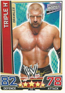 WWE Slam Attax Superstars 2013 Trading Card Triple H HHH No.119