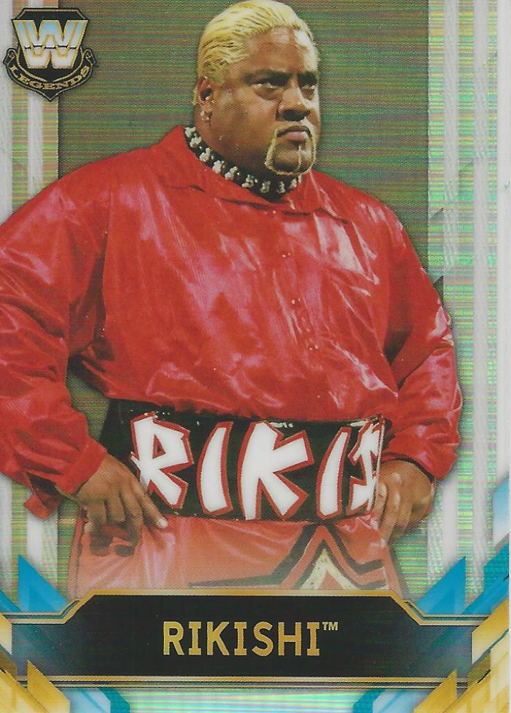 WWE Topps Chrome 2020 Trading Cards Rikishi BL-19