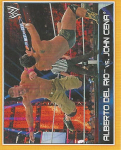 WWE Topps A-Z Sticker Collection 2014 John Cena vs Alberto Del Rio No.119