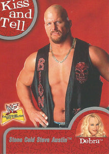WWF Fleer Ultimate Diva Trading Cards 2001 Stone Cold Steve Austin KT 4 of 12