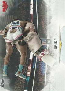 WWE Topps Undisputed 2020 Trading Card Erik No.11