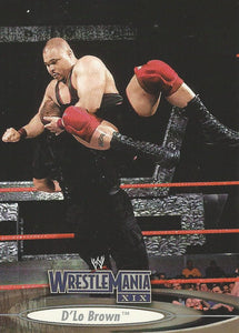 WWE Fleer Wrestlemania XIX Trading Cards 2003 D-Lo Brown No.11