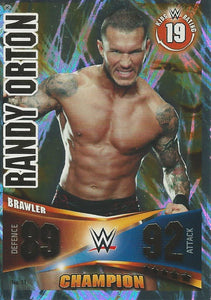 WWE Topps Slam Attax Rivals 2014 Trading Card Randy Orton Champion No.11