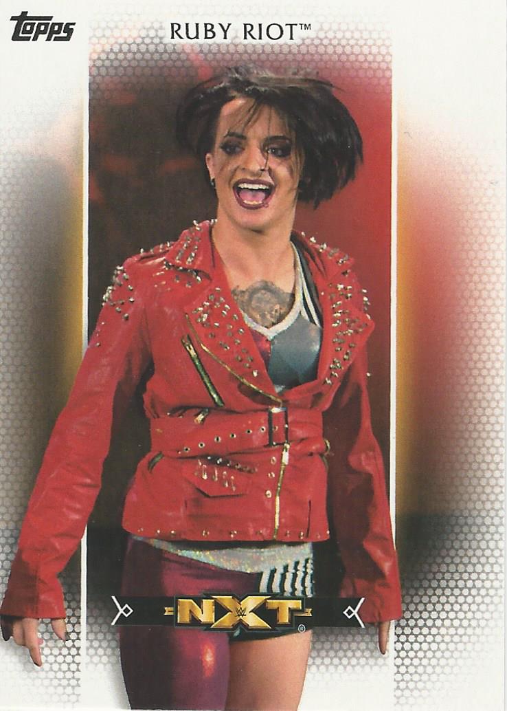 WWE Topps Women Division 2017 Trading Card Ruby Riot R11