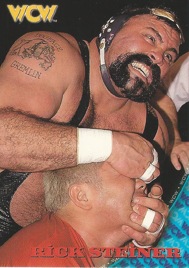 WCW/NWO Topps 1998 Trading Card Rick Steiner No.11