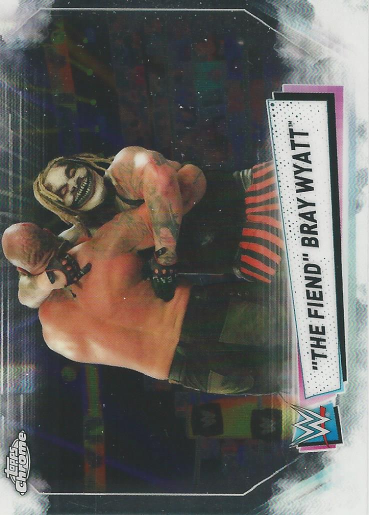 WWE Topps Chrome 2021 Trading Cards Bray Wyatt No.11