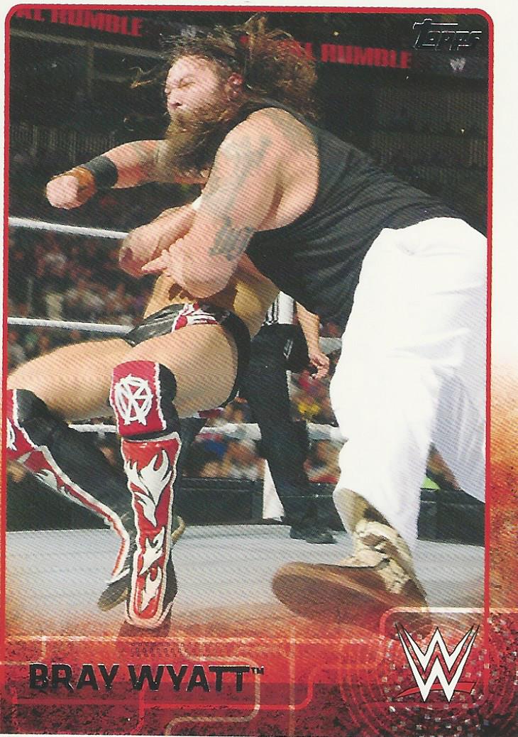 WWE Topps 2015 Trading Card Bray Wyatt No.11